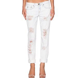 Rag & Bone Denim Rebel Bleachout Boyfriend Jeans